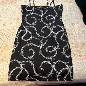 Urban Outfitters Barbwire Mini Dress NWT